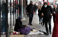 Almost 90,000 households were reported as homeless by councils in England in 2023 – the highest in the decade.