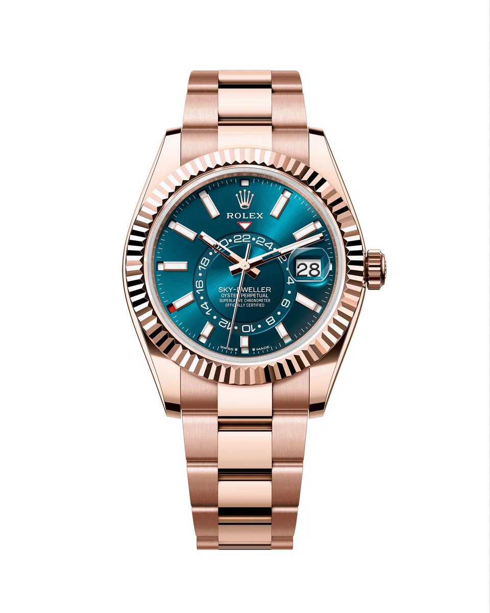 The Rolex Oyster Perpetual Sky-Dweller.