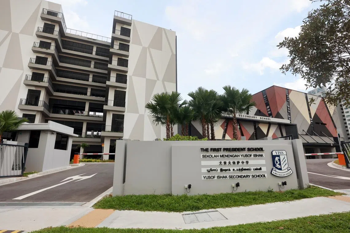 Yusof Ishak Secondary School will be where the candidates for three hot GRCs – East Coast, Sengkang and Punggol – will gather.