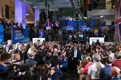 Britain's Prime Minister and Conservative Party leader Rishi Sunak speaking at the National Army Museum in London on July 2, 2024. Will the July 4 election mark the beginning of the "end" for the Tories? 