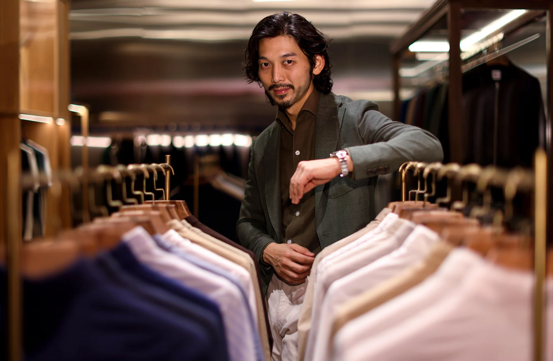 Beyond just suits, Benjamin Barker sells the concept of 