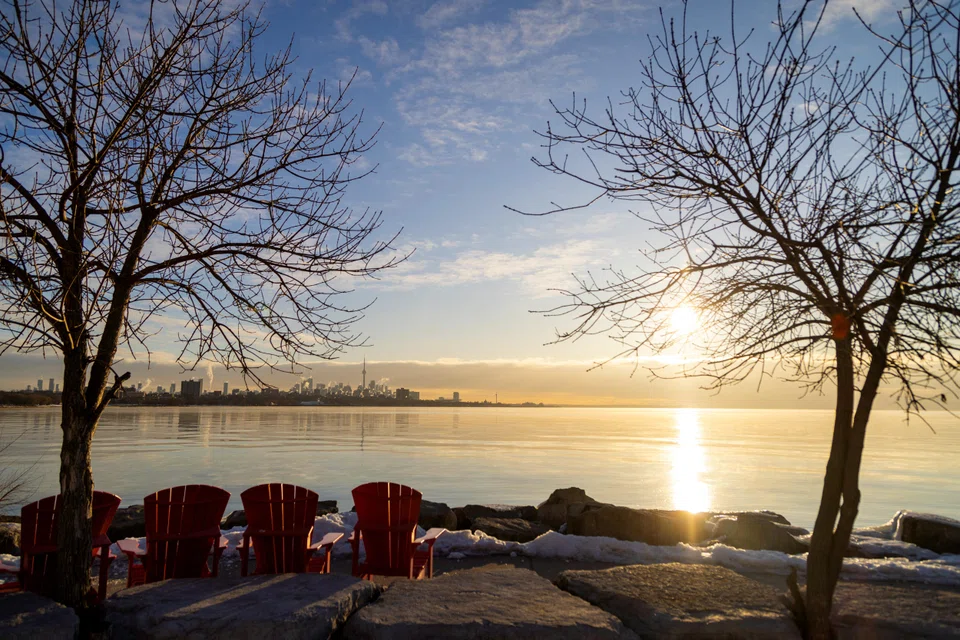A rest stop along the Martin Goodman Trail, which hugs Lake Ontario in Toronto. Canada should be working to link resource-rich parts of its economy to Europe and China. That means coming up with a new development strategy for Ontario. 