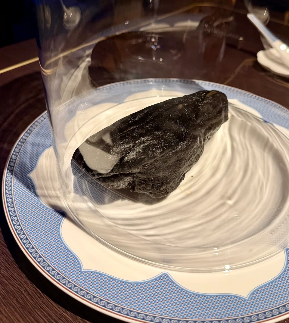 Preserved Buddha's hand fruit used for a refreshing tea.