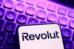 FILE PHOTO: Revolut logo in this illustration taken November 27, 2025. REUTERS/Dado Ruvic/Illustration/File Photo
