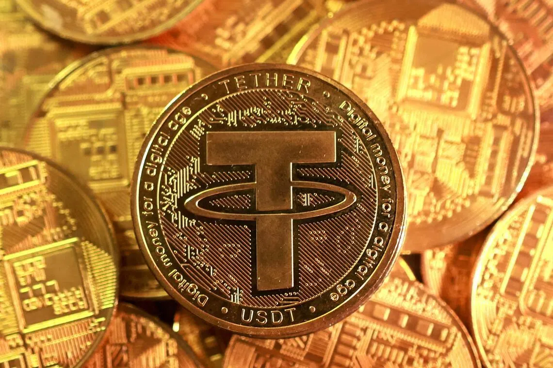 Tether issues digital tokens, then puts the funds it receives into assets aimed at keeping its USDT stablecoin in line with the US dollar. 
