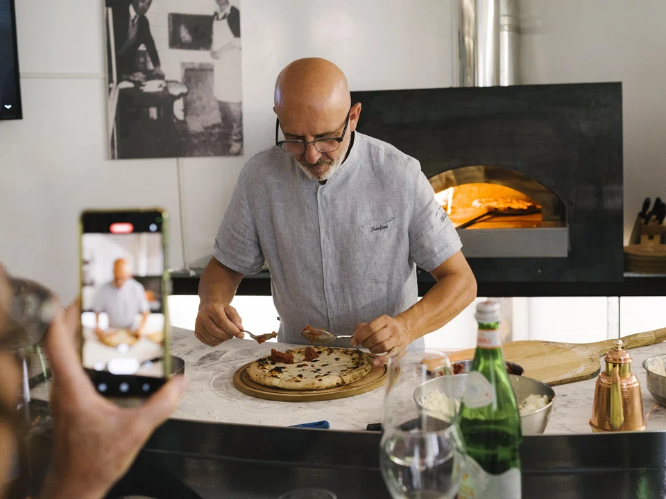 Stars in the S.A.L.T. programme include master pizza maker Franco Pepe.