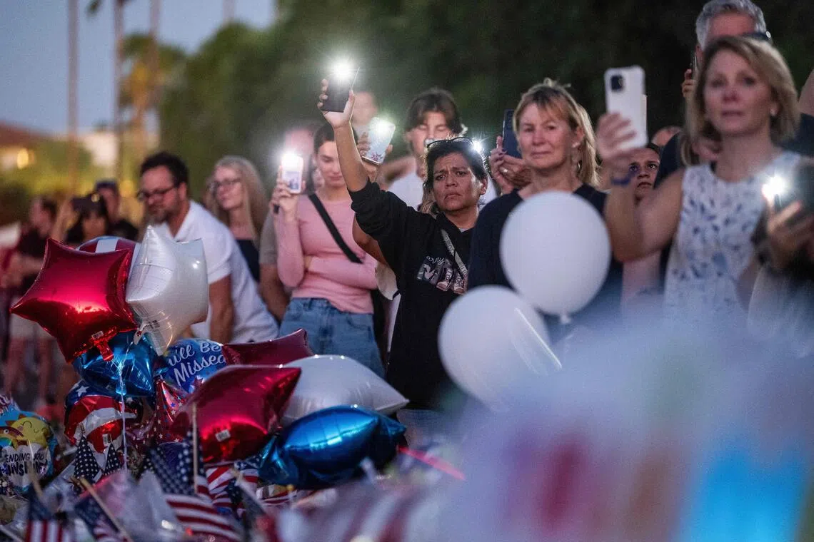 A makeshift memorial for conservative activist Charlie Kirk in Phoenix, Arizona. While partisan disagreement is as old as the republic, today’s polarisation represents a qualitatively different phenomenon.