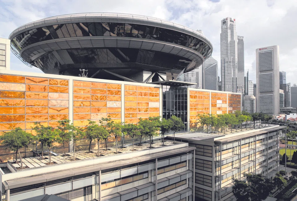 The Supreme Court building in Singapore. Hyflux's civil lawsuits against founder Olivia Lum and KPMG will be tried jointly in the High Court.