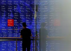 By the close on Monday, the Nikkei index had wiped out 113 trillion yen (S$1 trillion) of that peak market value.