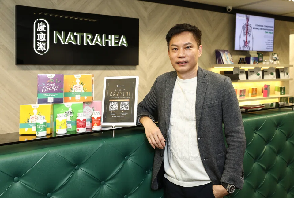 Arich Tan, A Wellness Holdings' group CEO. Around 5 per cent of A Wellness Holdings' customers have paid in crypto so far.