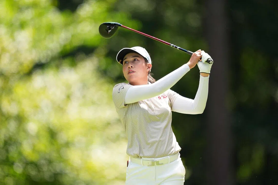 Jeeno Thitikul of Thailand continues to make waves on the women’s professional tour as she flies her country's flag high on the international stage.