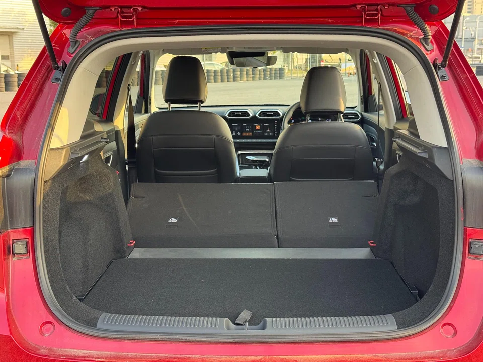 The ZS Hybrid+ offers 443 litres of cargo space with the rear seats up, expanding to a generous 1,457 litres when folded flat. 
