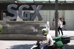 On the Singapore Exchange, gainers outnumber losers 54 to 44.