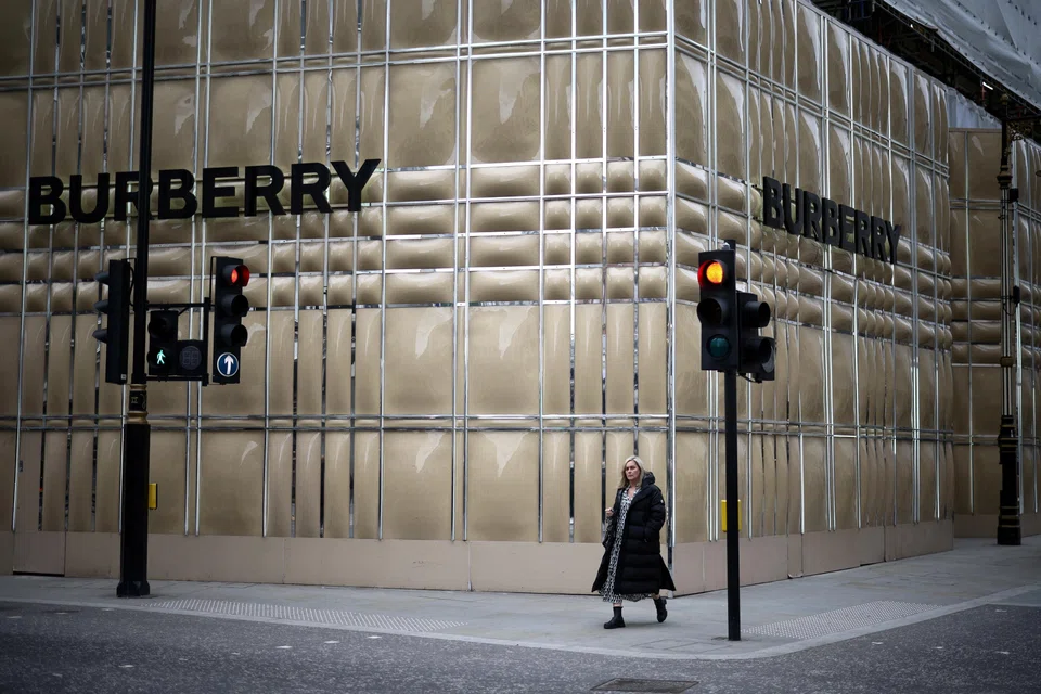 Burberry expects the first half of its current financial year to remain challenging, but will see the benefit of the actions it's taking from the second half.