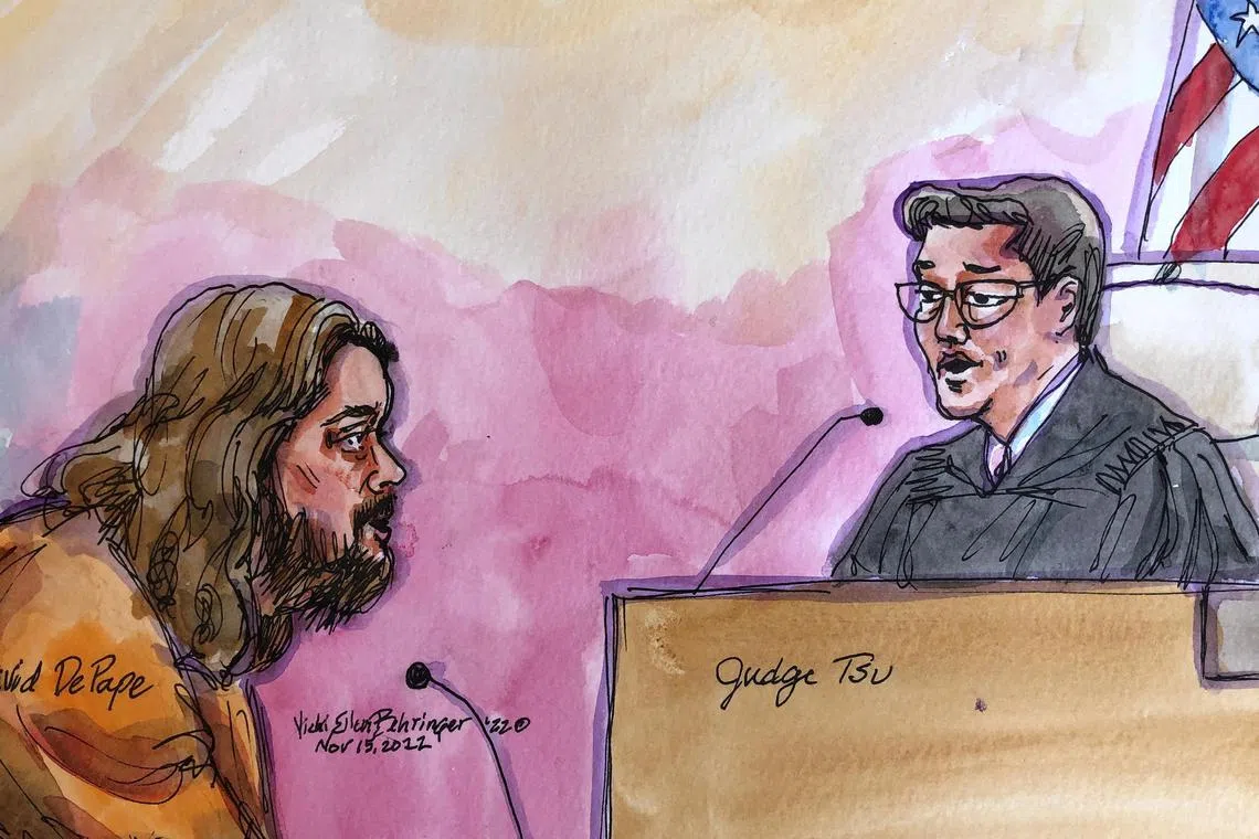 David DePape was convicted last year of breaking into the couple’s San Francisco home and bludgeoning Paul Pelosi in a horrifying attack captured on police bodycam.