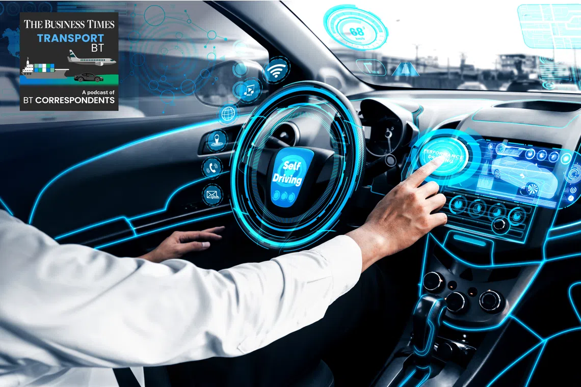 Driverless buses will start running in Punggol and One North in 2026. 