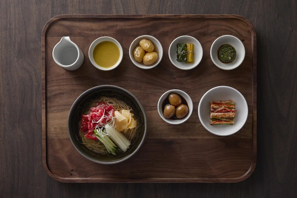 Pyongyang cold noodles.