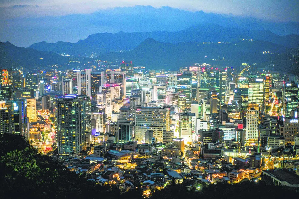 South Korea is increasingly drawing attention from investors, with Seoul (pictured) experiencing a 74% year-on-year surge in Q1 office transactions.