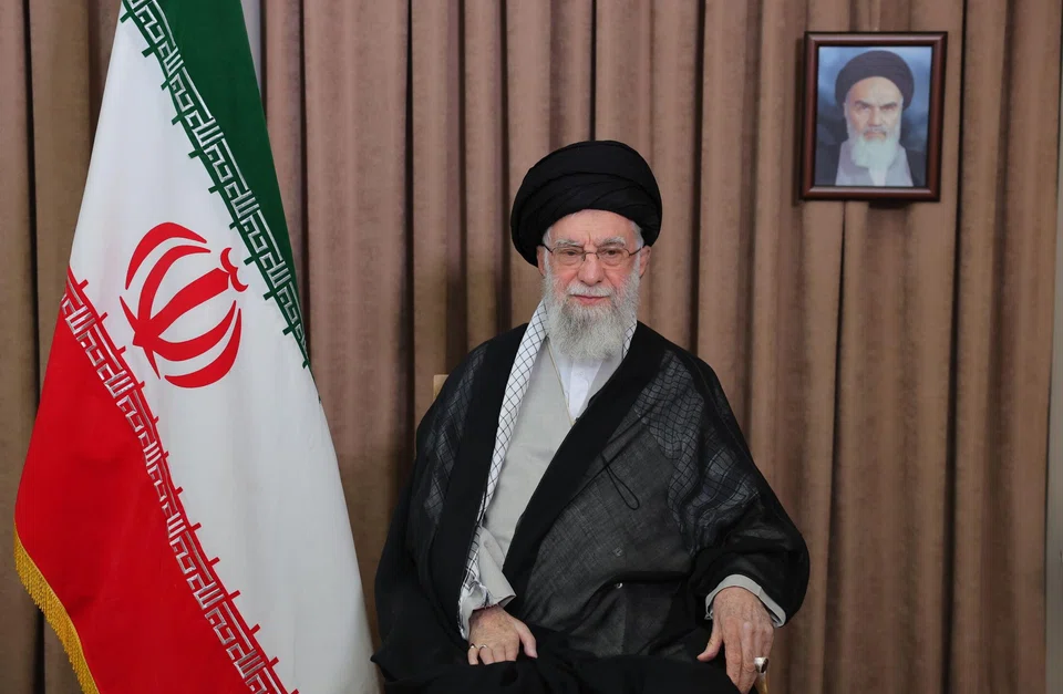 Earlier on Sunday, Israeli Prime Minister Benjamin Netanyahu dodged a question about reports that US President Donald Trump had asked his country not to kill Iranian supreme leader Ayatollah Ali Khamenei (pictured).