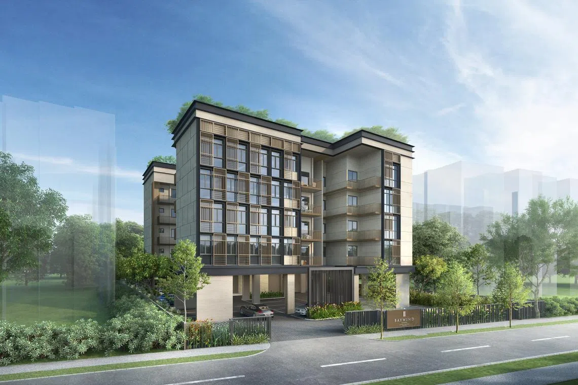 Developed by construction group LWH Holdings and mainboard-listed ABR Holdings, freehold boutique development Baywind Residences at Telok Kurau comprises a total of 24 units.
