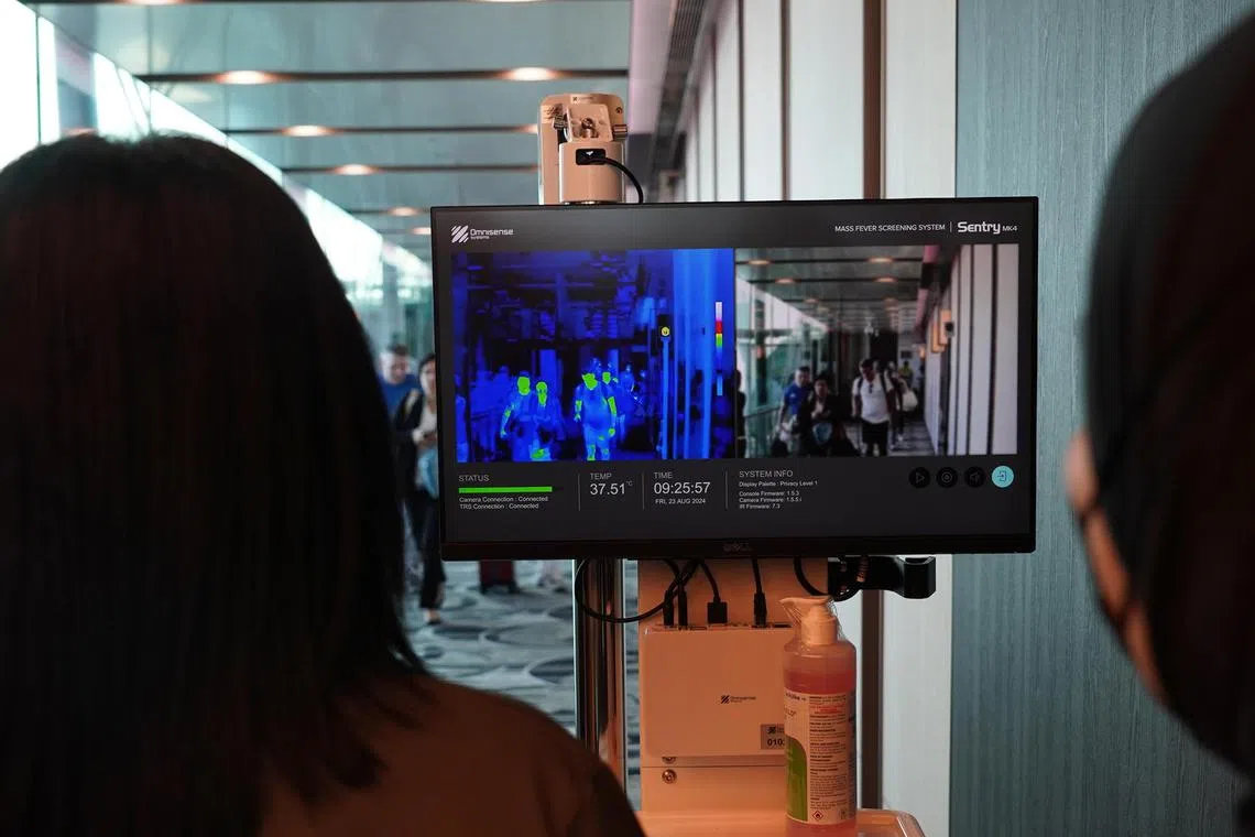 Singapore has put in place temperature and visual screening at airports for travellers and crew arriving from places where they may have been exposed to mpox Clade I outbreaks.