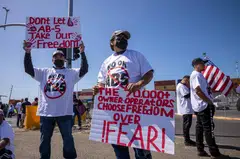 Truckers servicing some of the US' busiest ports are staging protests as state-level labour rules that change their employment status begin to go into effect, creating another choke point in stressed US supply chains. 