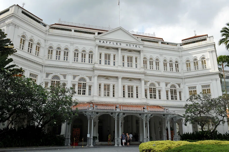 Raffles Hotel is one of Singapore's iconic buildings which received a coat of Nippon Paint.