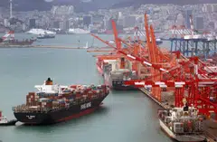 Outbound shipments from South Korea rose 4.6 per cent from a year earlier to US$57.52 billion, compared with gains of 7.5 per cent the month before and 6.9 per cent tipped in a Reuters poll of economists.