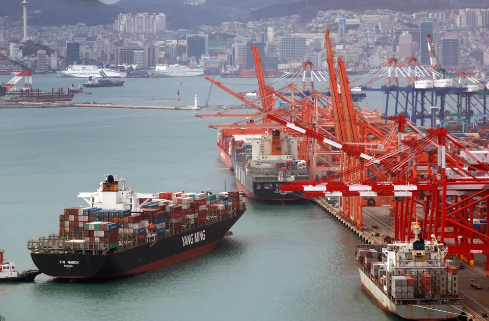 Outbound shipments from South Korea rose 4.6 per cent from a year earlier to US$57.52 billion, compared with gains of 7.5 per cent the month before and 6.9 per cent tipped in a Reuters poll of economists.