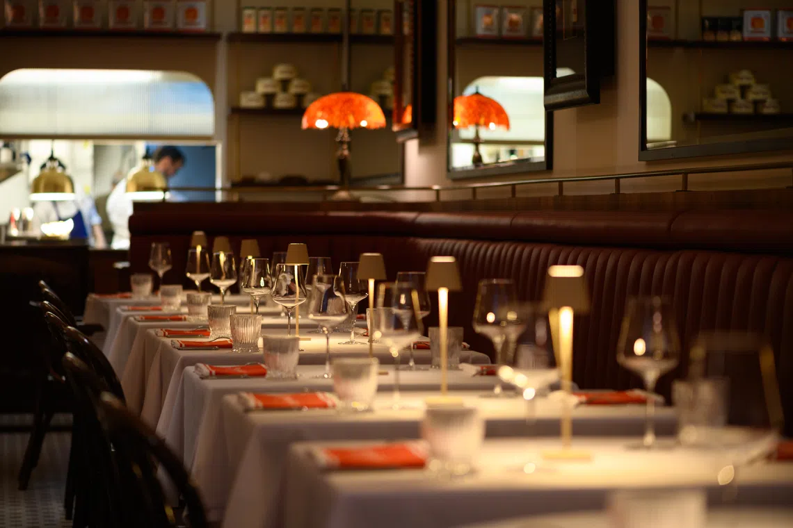 Reservations for French restaurant Brasserie Gavroche came in earlier this December compared to 2024, especially for corporate set lunches and dinners.