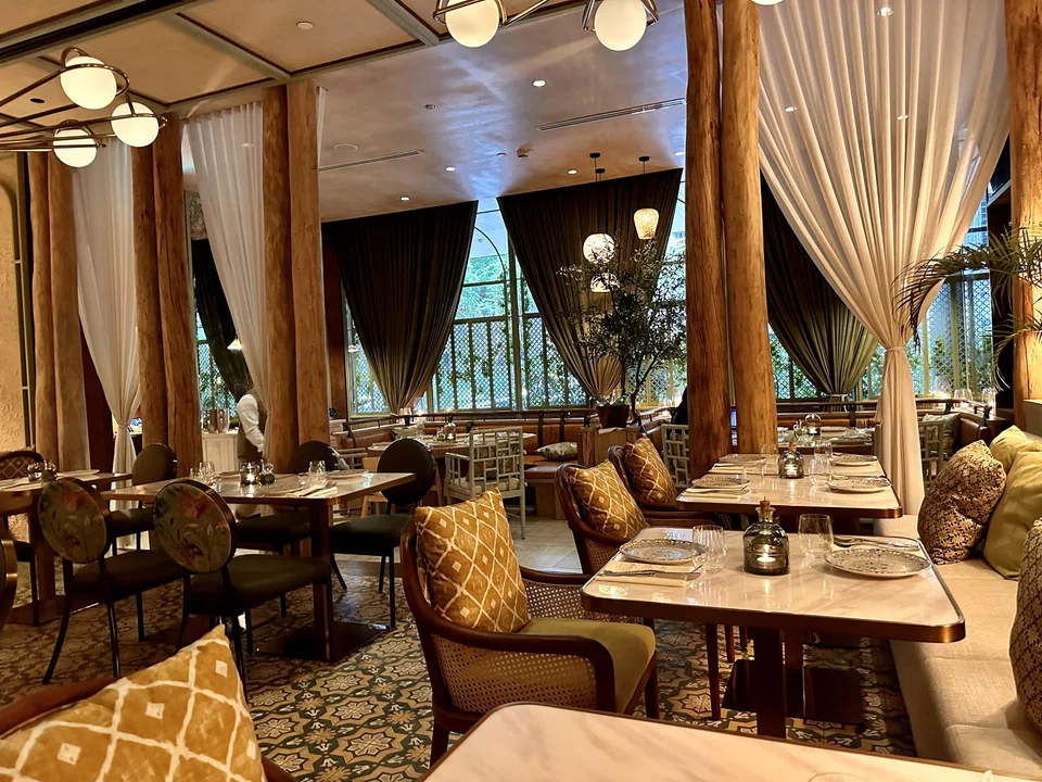 Ummi Beirut's plush interiors.