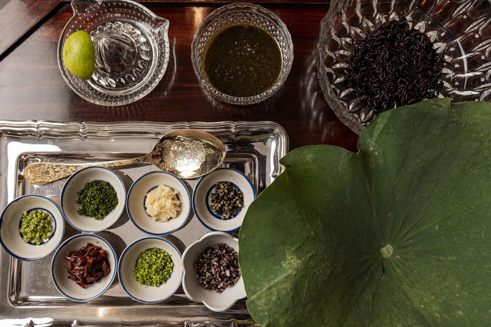 Baan Tepa uses ingredients sourced locally or grown in its own garden.