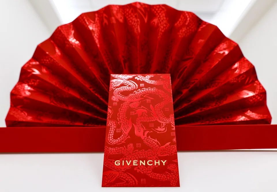 Dragons are everywhere on red packets this Chinese New Year.