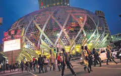 Macau's gross gaming revenue reached 20.8 billion patacas (S$3.4 billion) for the month, according to data released by the Gaming Inspection and Coordination Bureau.