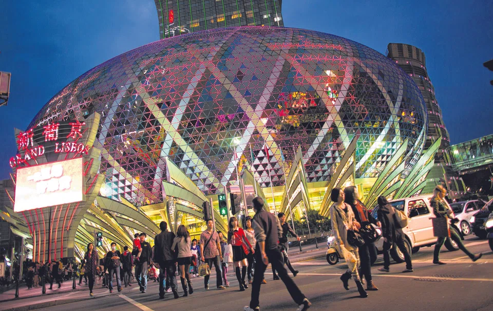 Macau's gross gaming revenue reached 20.8 billion patacas (S$3.4 billion) for the month, according to data released by the Gaming Inspection and Coordination Bureau.