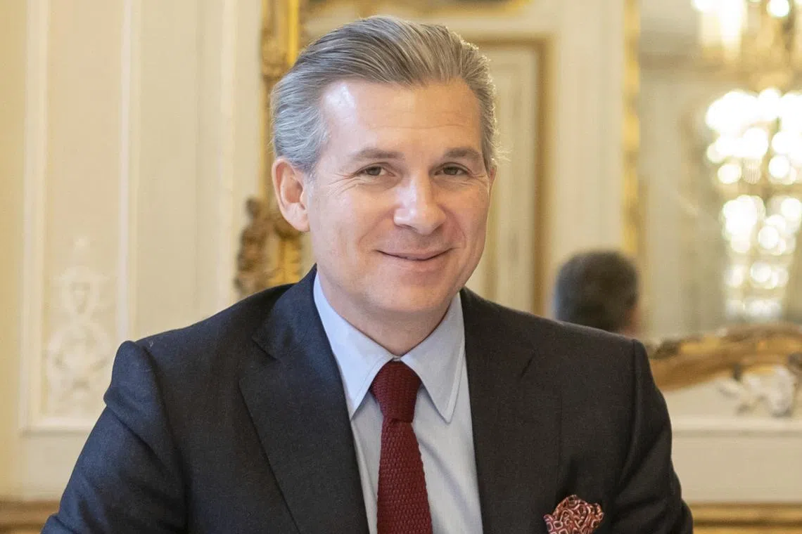Louis Ferla (above), who is CEO of Swiss watchmaker Vacheron Constantin, will replace Cyrille Vigneron as chief executive officer from Sep 1.