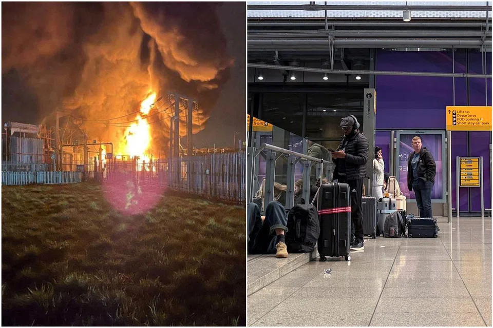 Around 70 firefighters had been tackling the blaze in the west of London, which caused a mass power outage at Heathrow Airport.