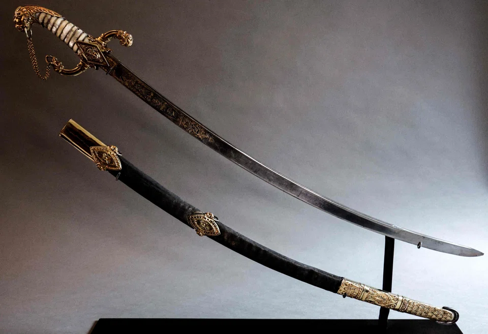 Napoleon ordered the sabre in 1802 and kept it throughout his reign.