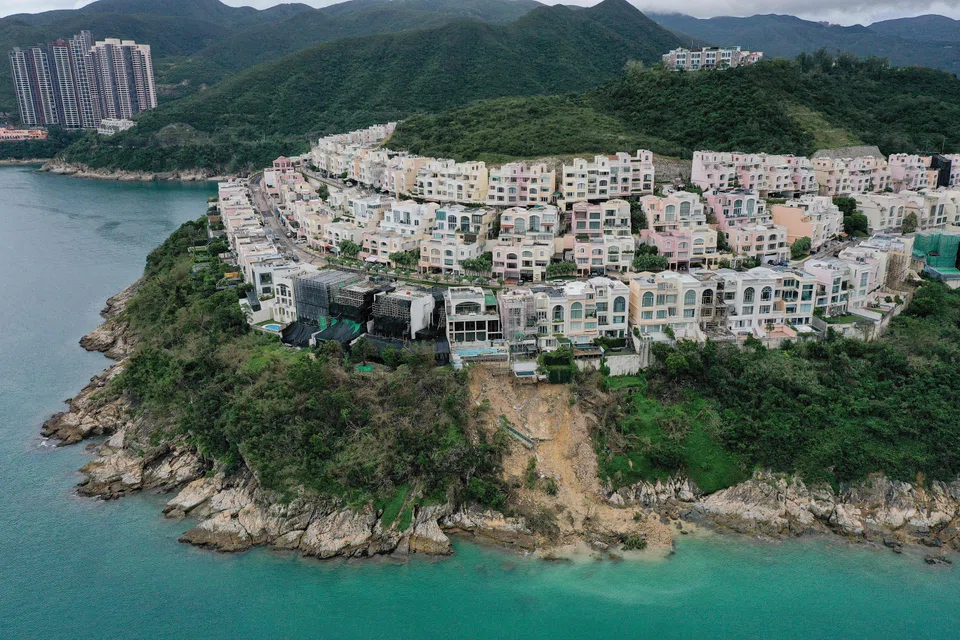 Some residents of Redhill Peninsula in Hong Kong’s Tai Tam district have been evacuated after record rains caused a landslide and brought to light the possibility of illegal structures.