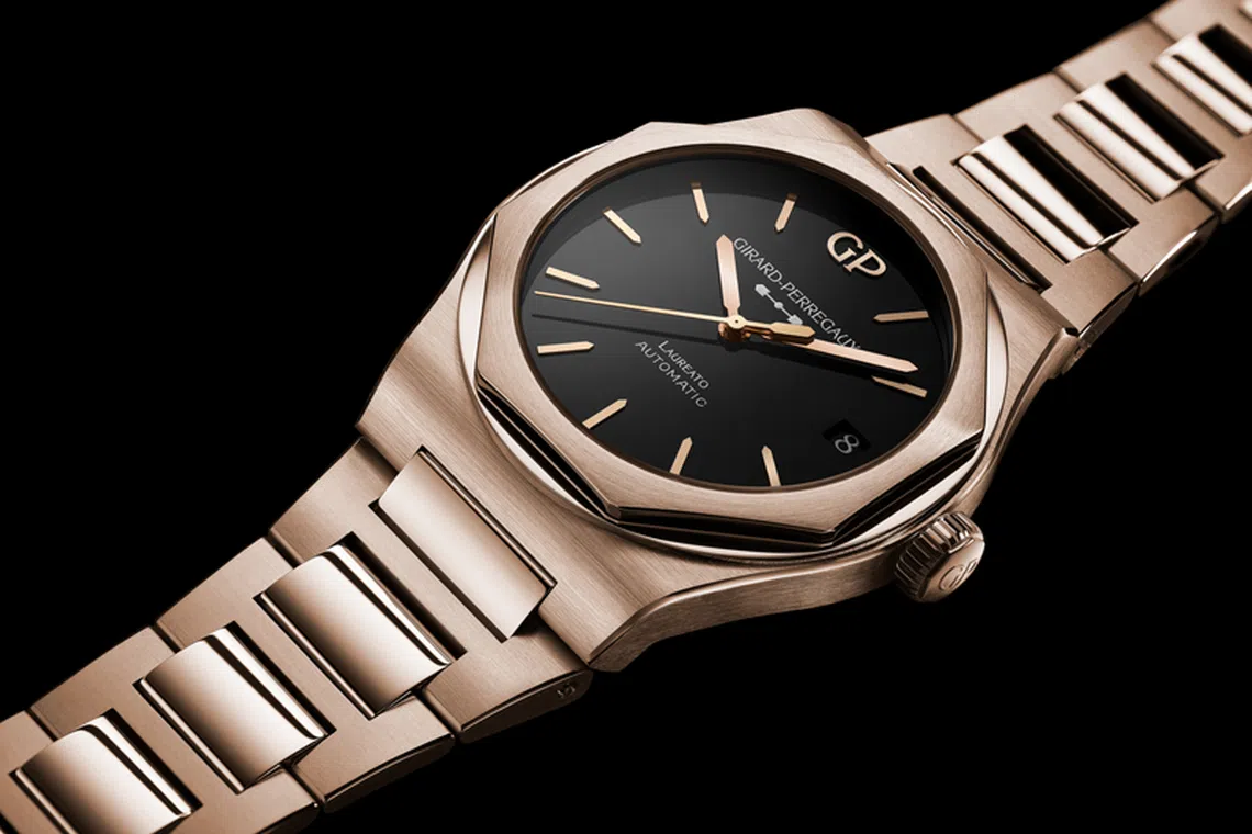 Laureato 42mm Pink Gold &amp; Onyx