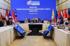 Acknowledging the US as the bloc's largest source of foreign investment and second-biggest trading partner, Asean economic ministers on Apr 10 called for “frank and constructive” talks to prevent a deeper rupture.