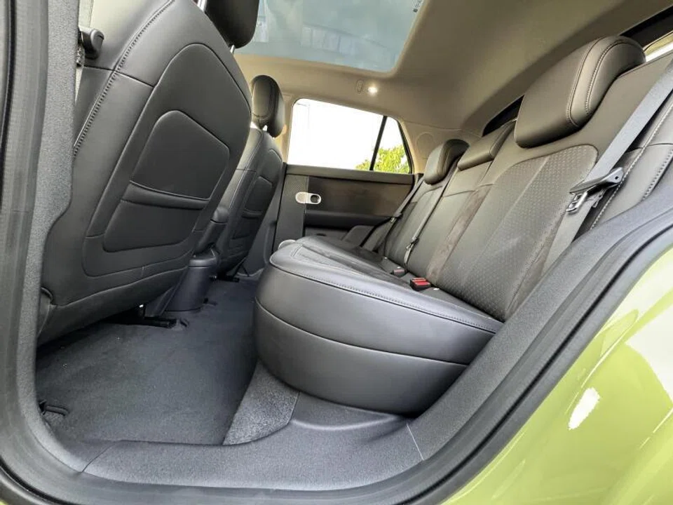 Cabin space is tight if you have five people on board.