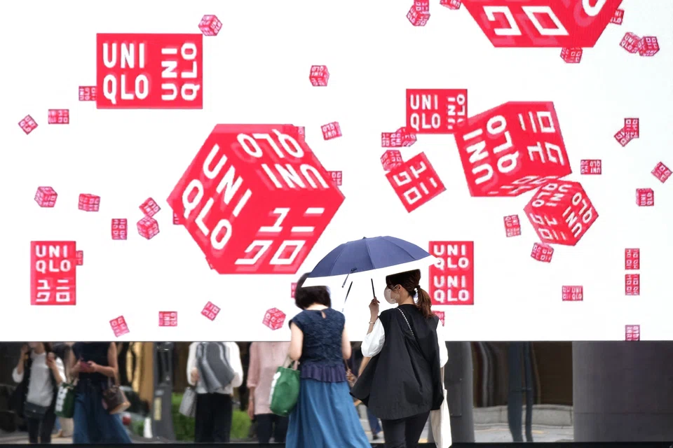 A Uniqlo store in Tokyo's Ginza district. Uniqlo's shares have risen by 53 per cent in the past 12 months, making it one of the best-performing listed companies in Japan. 