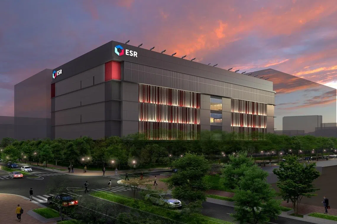 ESR's Cosmosquare Data Centre campus in Osaka. ESR co-founder and co-CEO Stuart Gibson says data centres are a key growth engine for the group, and its Ariake development will expand its portfolio across Japan and Asia-Pacific.