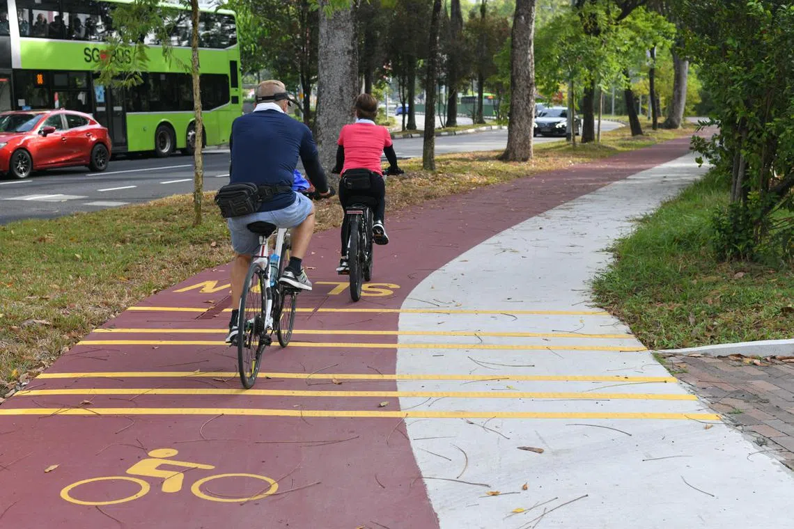 The scope of OKP's contract includes converting existing footpaths to cycling paths and creating new pedestrian footpaths.