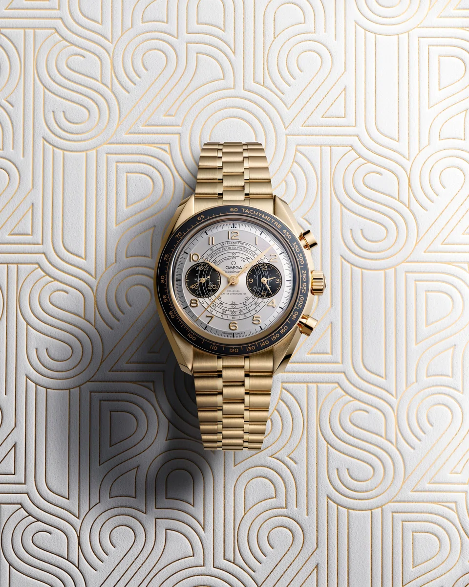 Omega, the official timekeeper of the Olympics since 1932, marks this year's Games with a new Speedmaster Chronoscope collection.