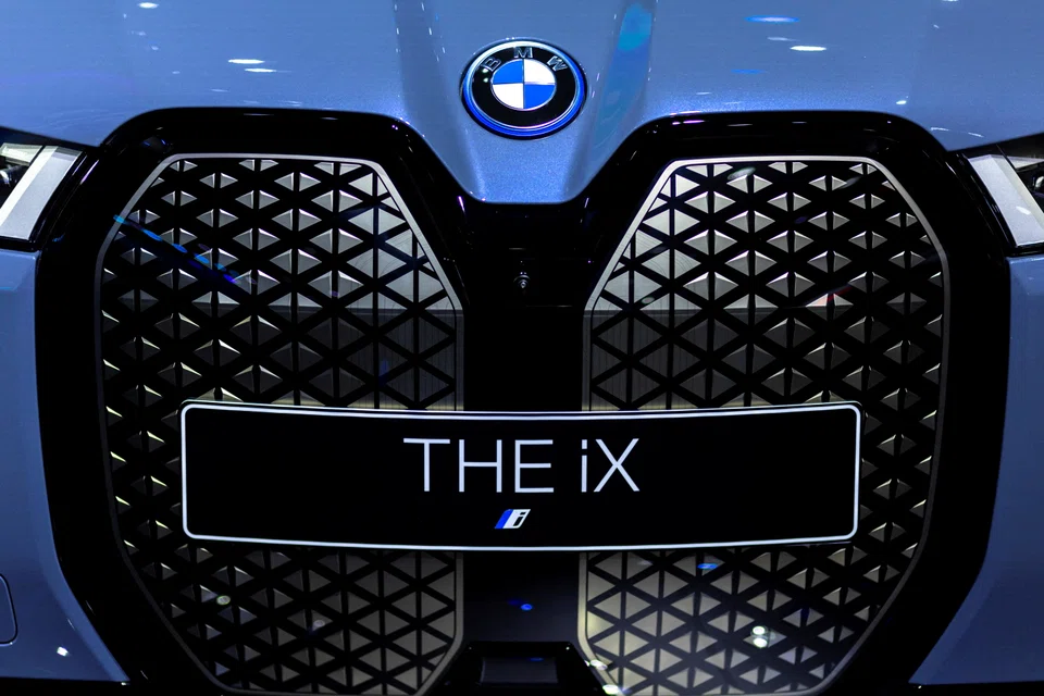 An electric-powered BMW iX at the 43rd Bangkok International Motor Show in the Thai capital in March.  