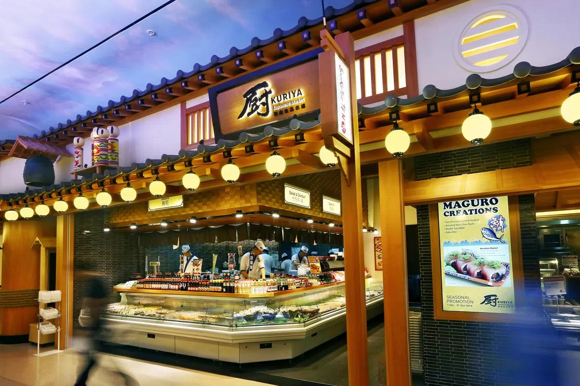 Kuriya Japanese Market is one of the food outlets managed by RE&S.