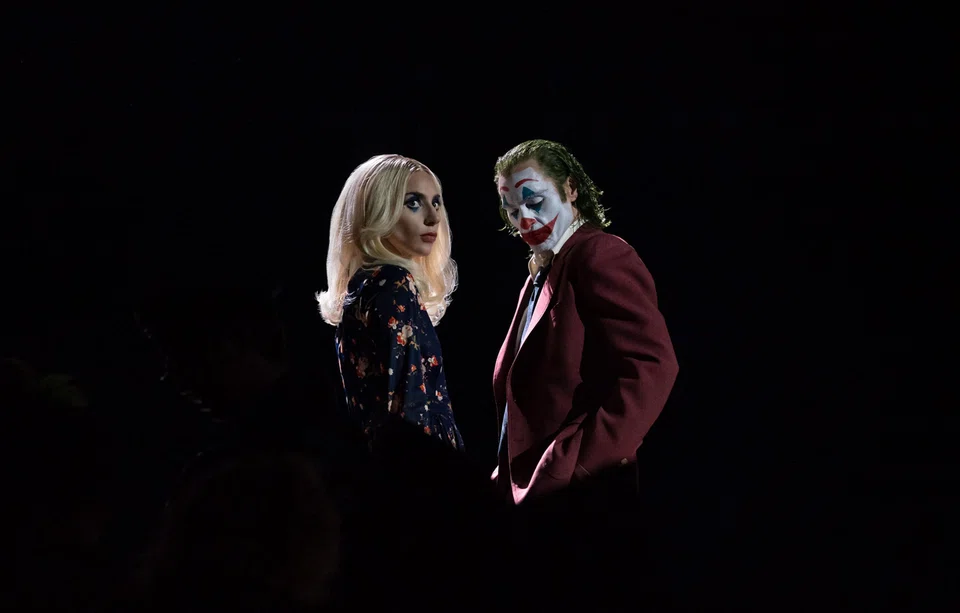 Lady Gaga and Joaquin Phoenix star in "Joker: Folie a Deux".
