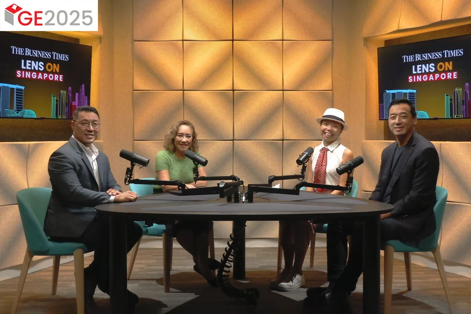 (From left) Dr Felix Tan, Claressa Monteiro, Anthea Ong and Nicholas Fang.